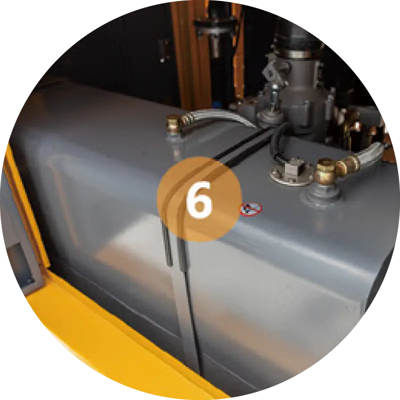 Compresor de Aire | Modelo Ispacom | Tanque de Combustible