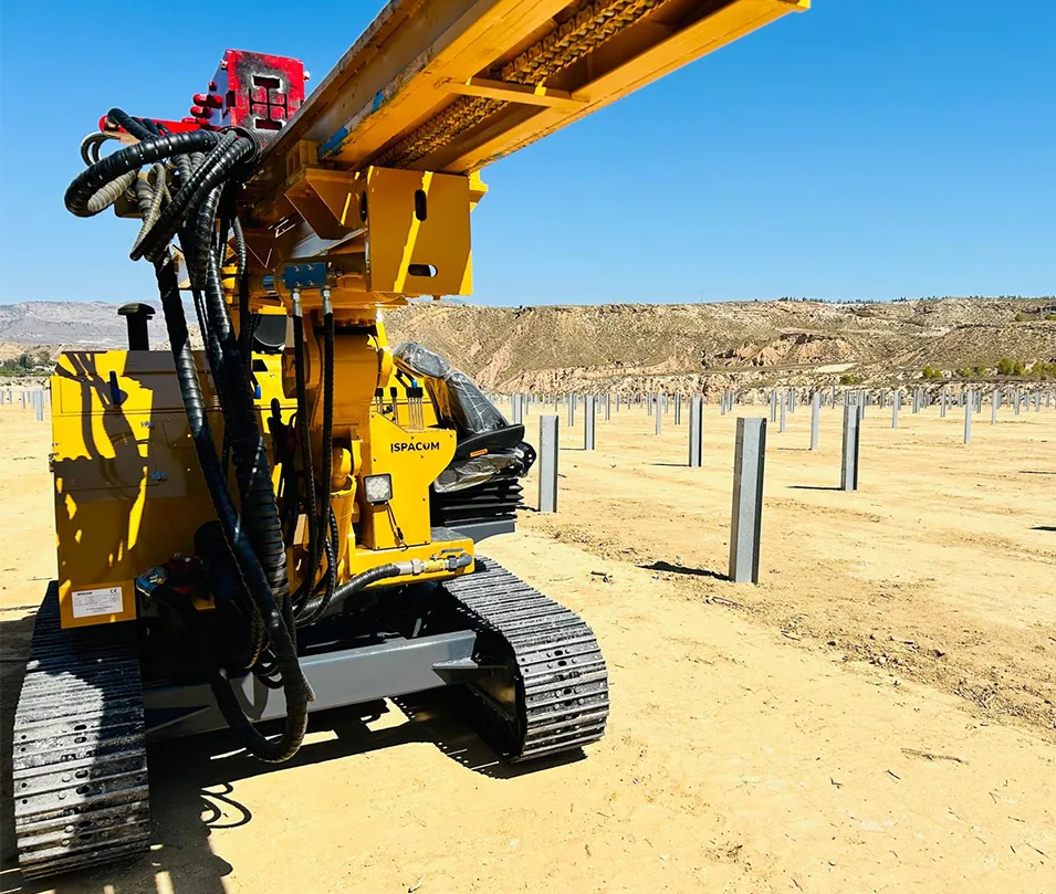 ISPACOM 1 Hincadoras de Postes
